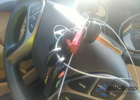 2013 Hyundai Elantra Gls from USA, damaged, VIN KMHDH4AEXDU598166